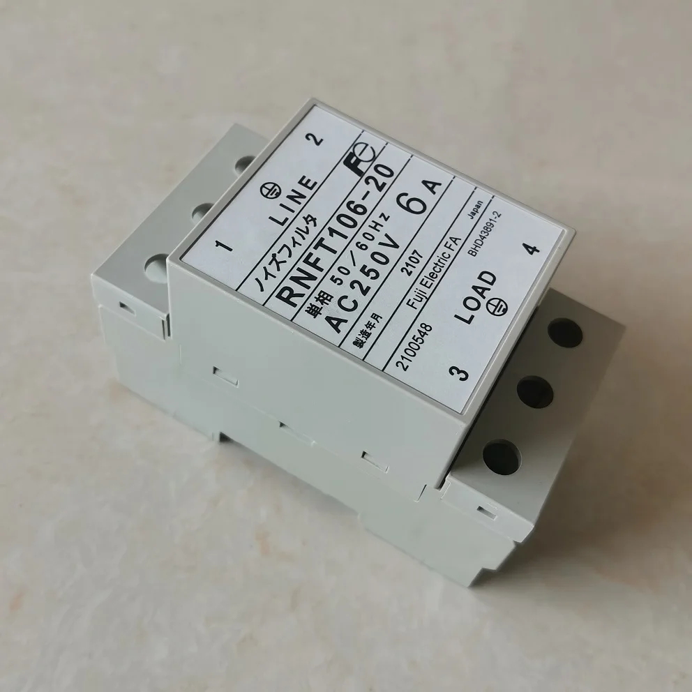 Подавление шума сетевой фильтр RNFT106-20 AC250V 6A FUJI электрического