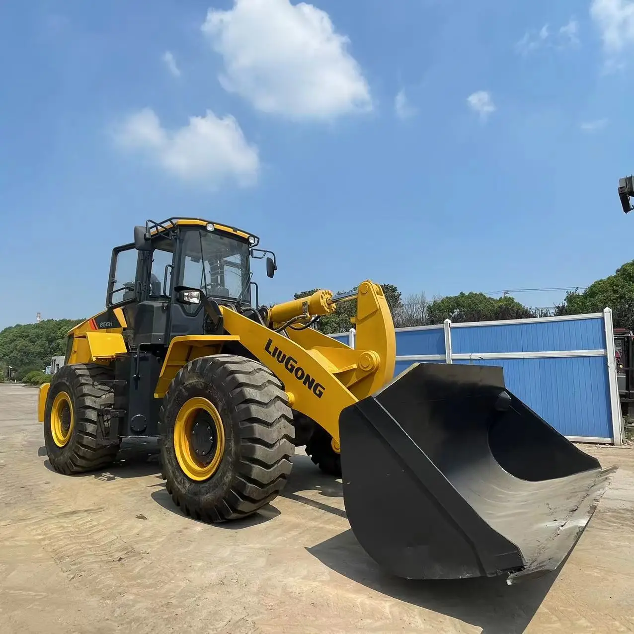 Popular selling LG loader new model 856H wheel front loader in shanghai