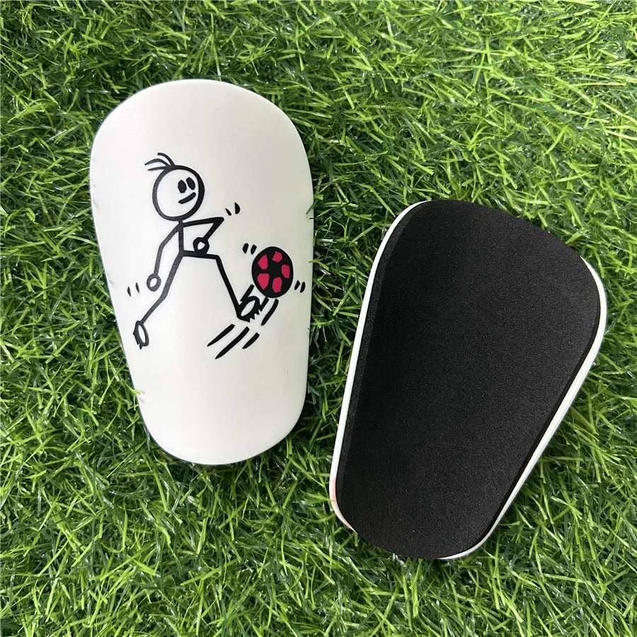 Comfortable and Breathable Integrated Soccer Shin Guard Mini Football Shin Pad for Outdoor Sports Training Protective Gear