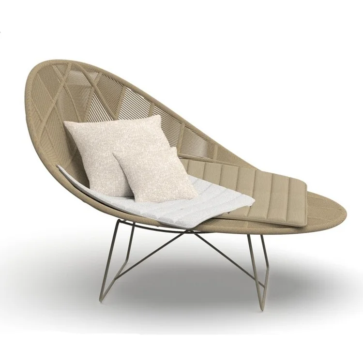 high quality pools swimming outdoor rope sun lounger patio sun bed garden lazy chaise lounger chair