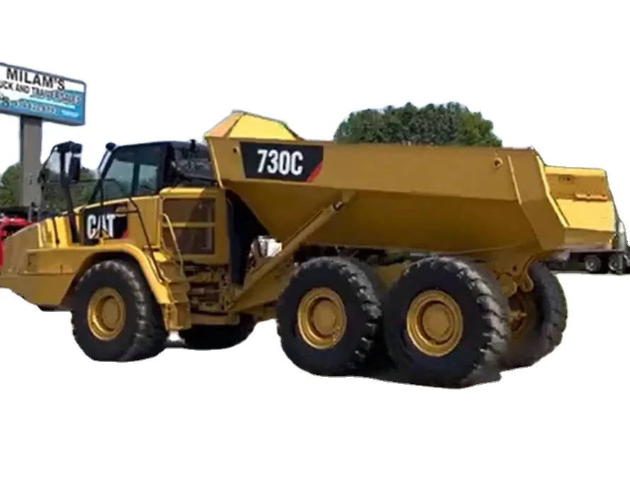 Widely international standard 730c used  wheeled dump truck prices