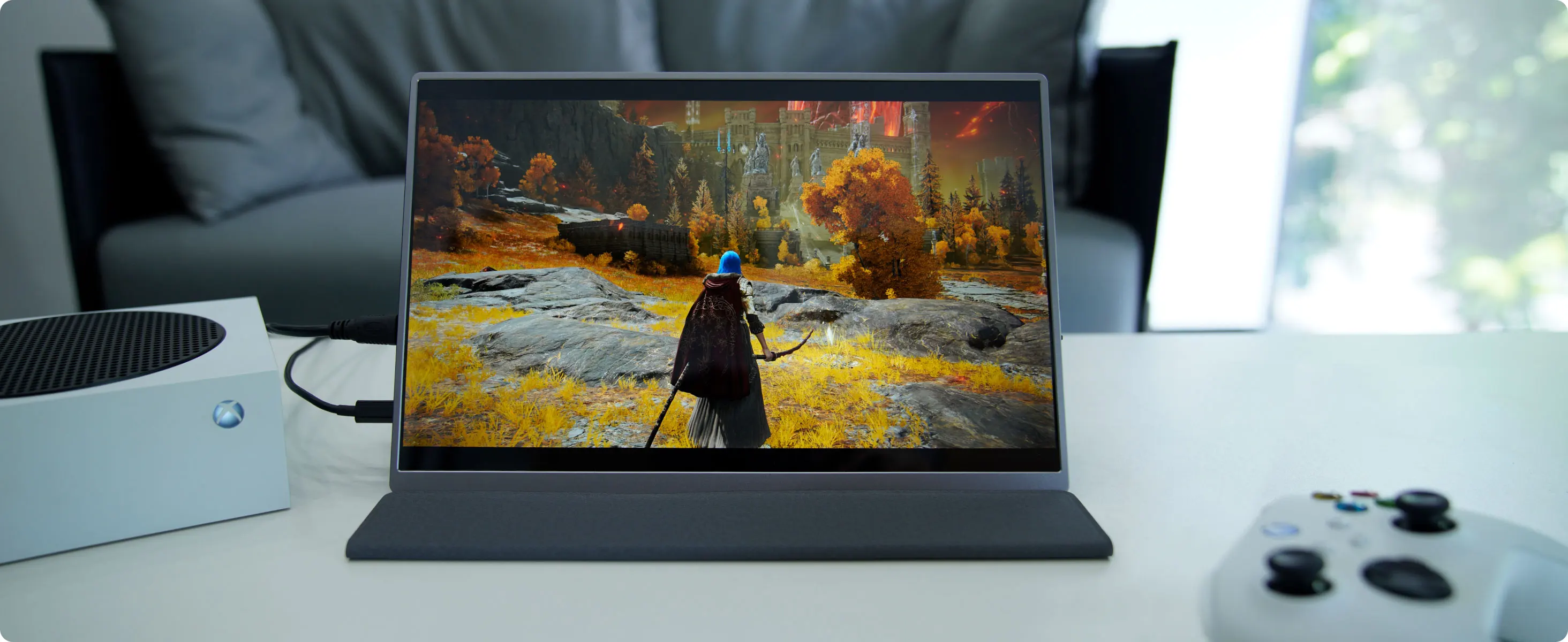 Gaming Monitor for laptop screen extender with 16.0inch IGZO Panel 4K+ 3840*2400 monitors PC