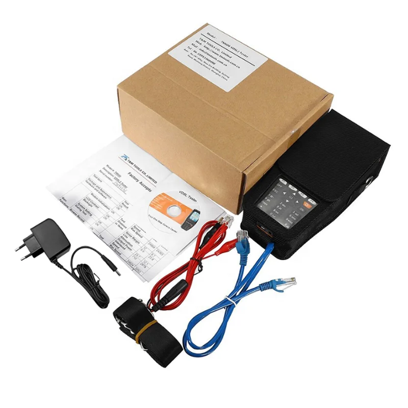 ONEFIND WF-602 VDSL Tester Support  ADSL/VDSL/OPM/ VFL/TDR /Tone Tracker, all-in-one unit DMM Telecom test  ADSL TESTER