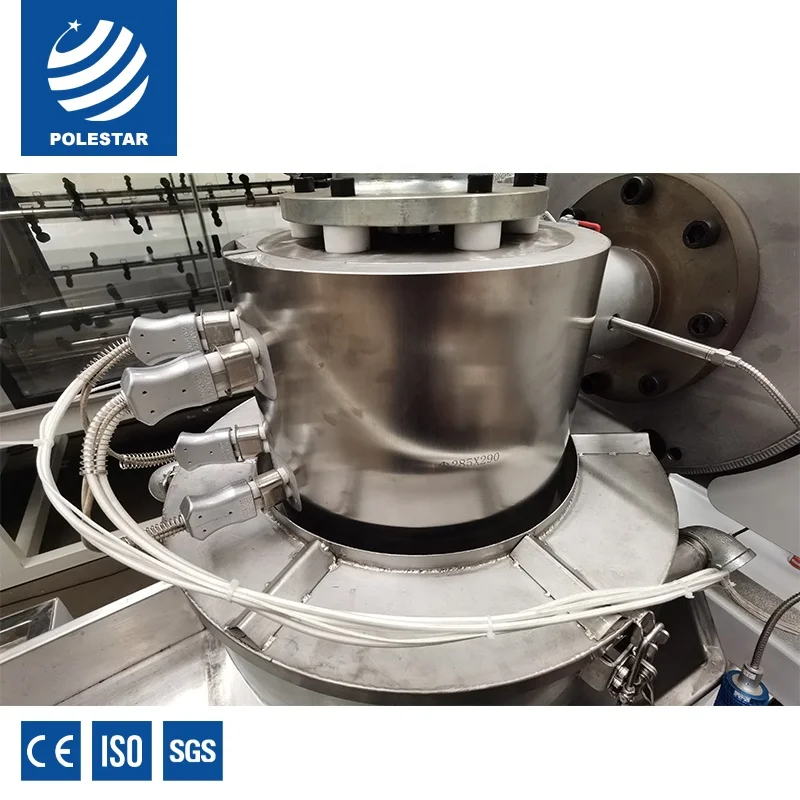 high performance plastic recycling pelletizing line by water cooling