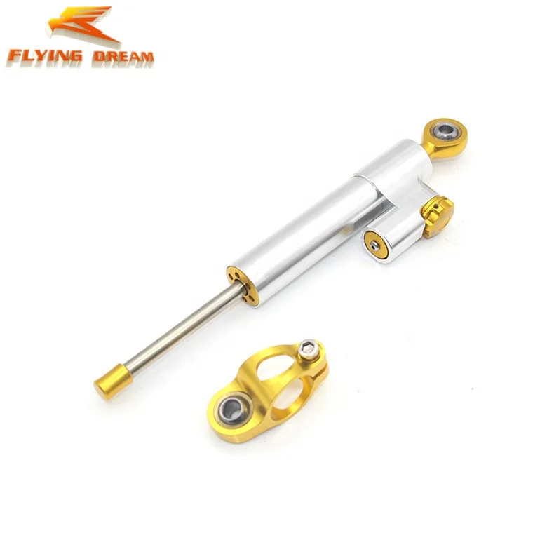 
Pitbike motorcycle modified parts Titanium ruler steering damper 