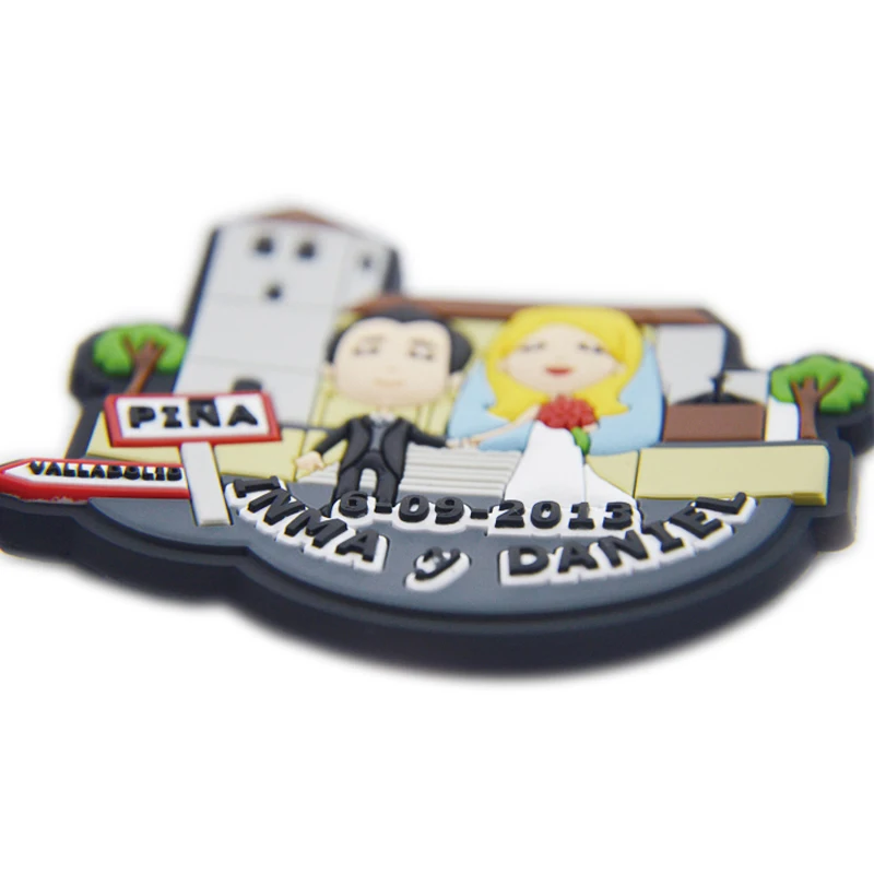 Good Quality Oem Wholesale Favors Gift Wedding Fridge Magnet