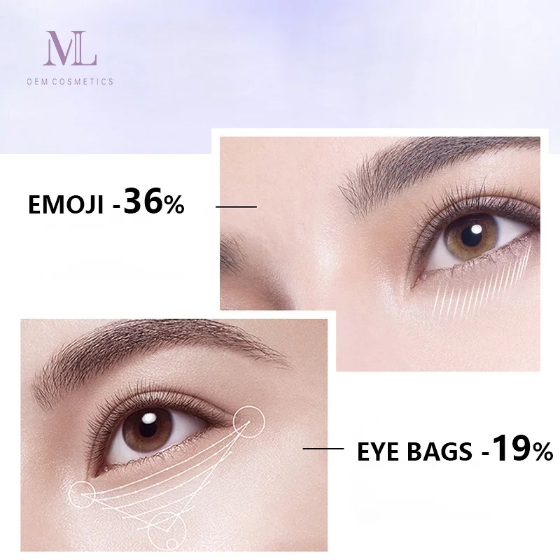 Private label MLXL OEM ODM cosmetic nourishing eye cream hydration moisture elasticrun anti wrinkle massage head eye cream.