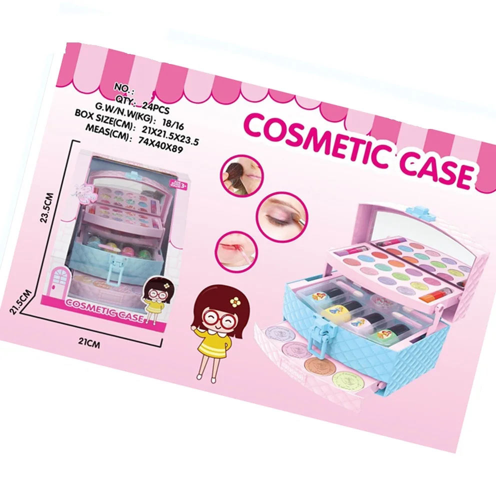 Прямая продажа с фабрики; Детские мягкие комплекты для макияжа для девочек