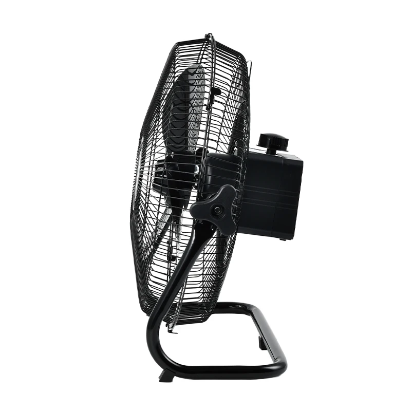 High Quality 15w Portable Electric Fan Energy Solar Power Battery Rechargeable Camping Fan