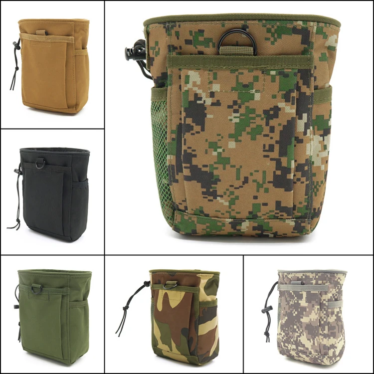 Tactical Utility Recycled Bag Magazine Dump Drop Pouch  Mag Recycling