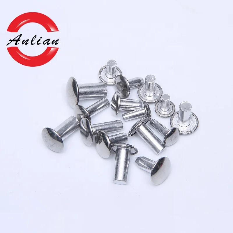 Steel Rivets Manufacturers Supply Stainless Steel Solid Rivets Custom Rivets