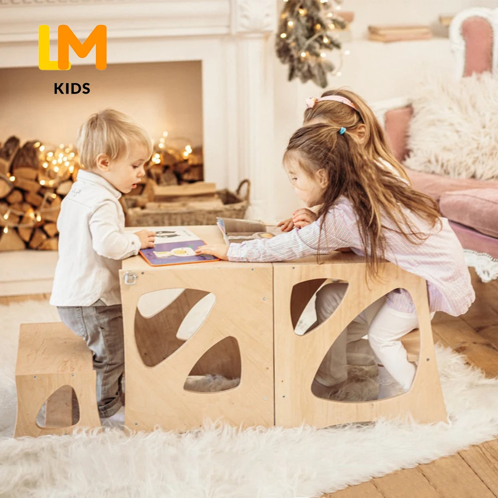 living room furniture wooden footstool children kitchen helper step stool kids learning tower