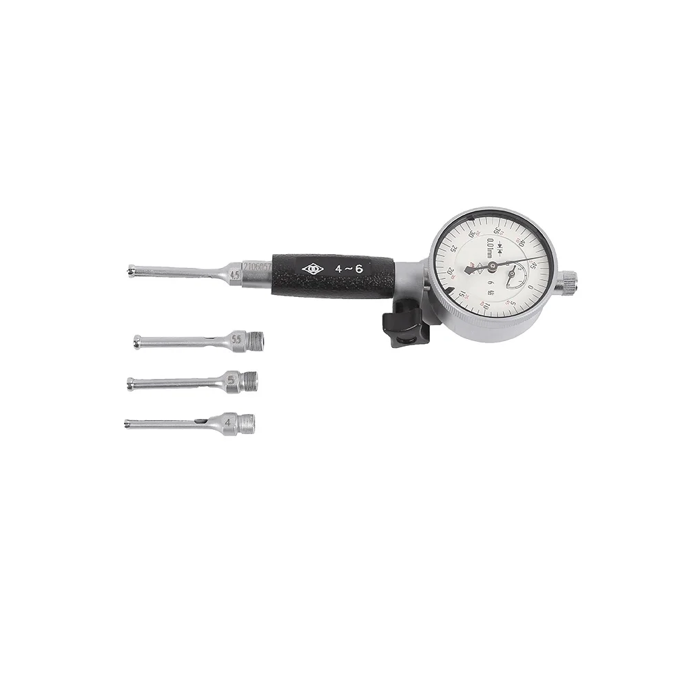 Inner diameter measuring dial Bore indicator pointer dial gauge 4 6mm 6 10 /50 160/ 250 450 0.01 (1600296718109)