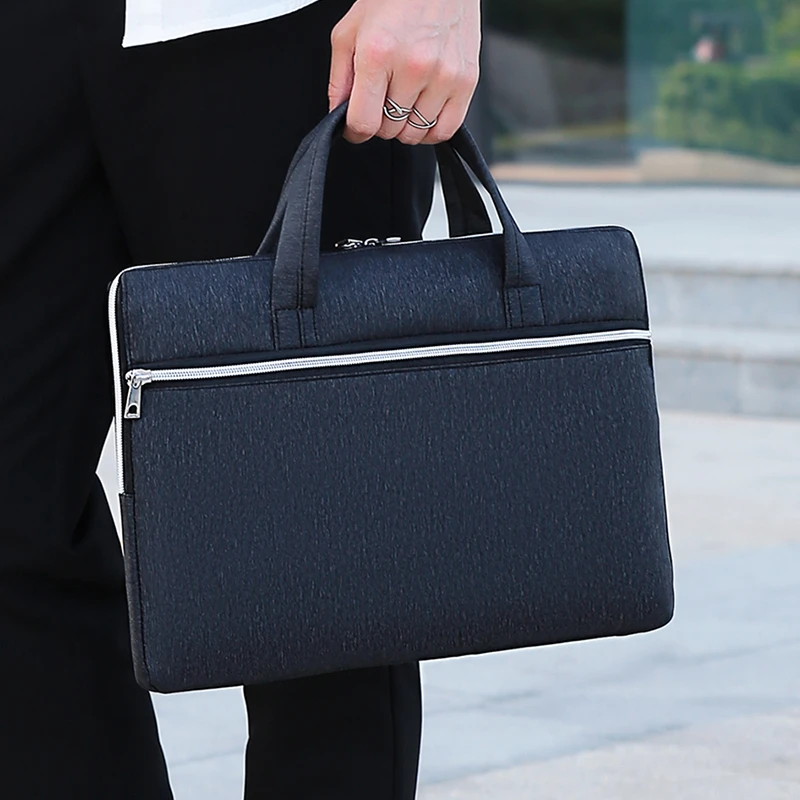 2023 15.6 Inch cheap price but good quality waterproof oxford custom logo laptop bag case sleeve