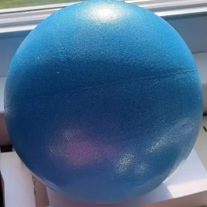 Gym Pilates Ball Small Yoga Exercise Ball Inflatable 20-25 Cm Small Mini Balance Yoga Custom Pilates Ball For Sports