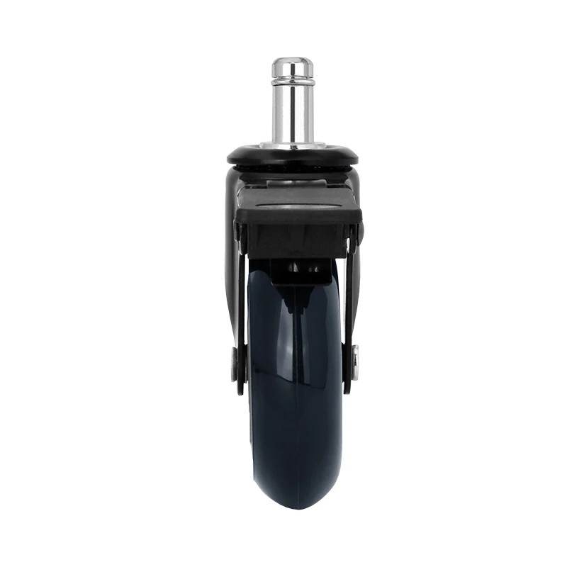 Universal 3 Inch Medical Heavy Duty Industrial Wheel PU Swivel Furniture Chair Caster with Brake Office Chair Caster Wheel