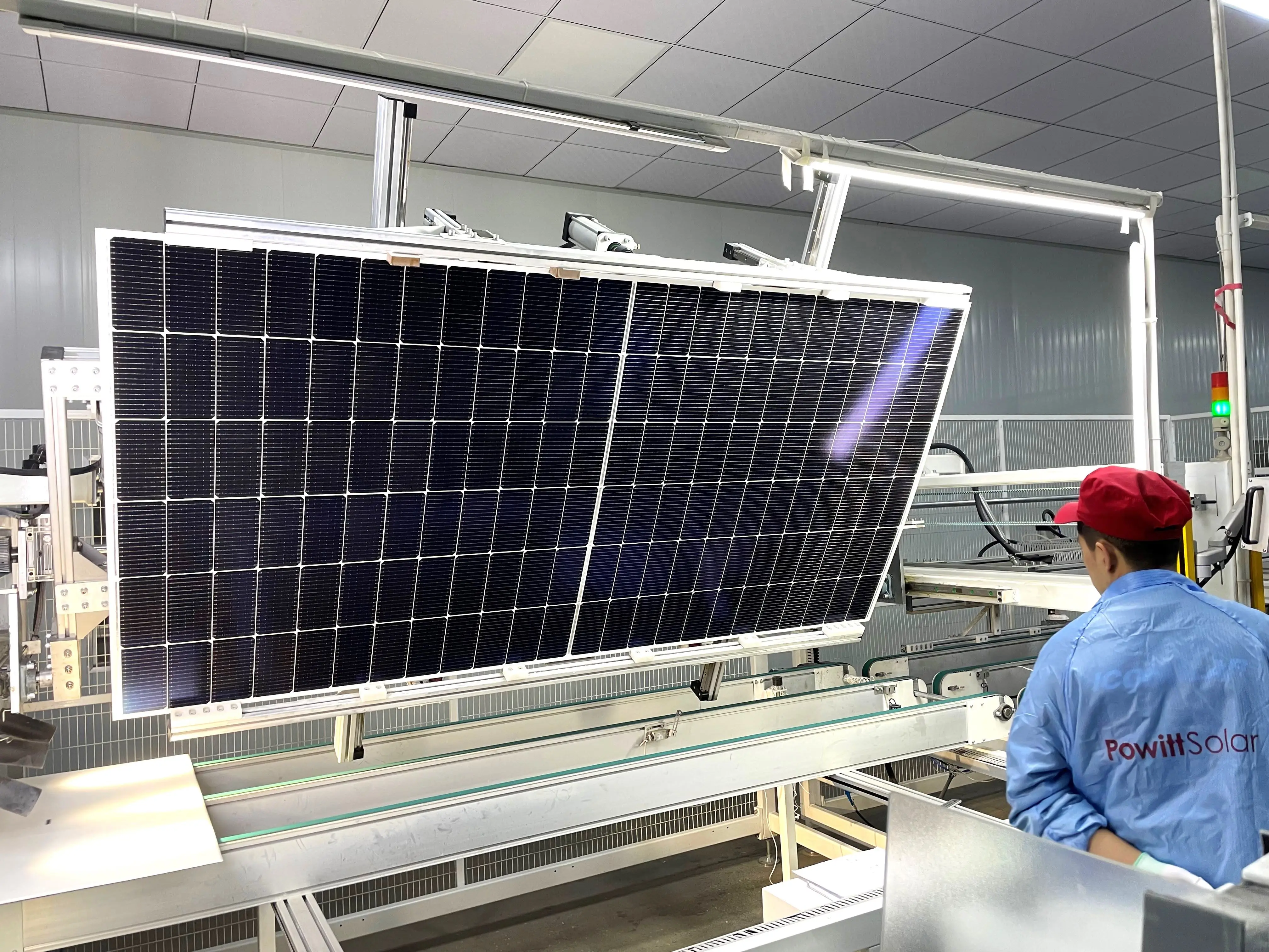 Powitt solar LB series bifacial solar panel double glass 565W 560W 575W 570W 580W solar panel with 30 years warranty