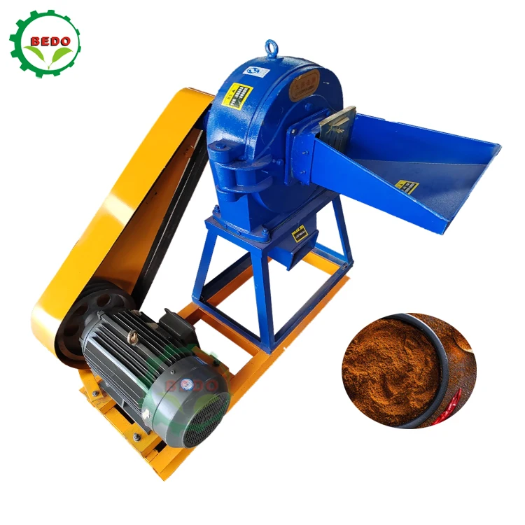 500kg Per Hour Indonesia Corn Grinder/ Maize Grain Crushing Machine/ Corn Grinding Disk Mill