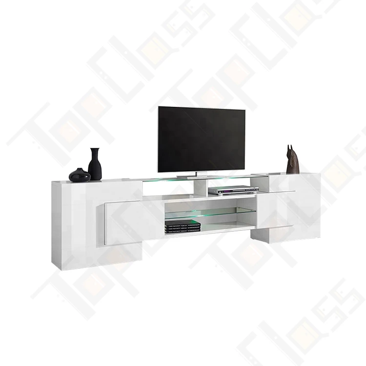 2023 Hot Selling Wood Modern TV Stand Showcase TV Cabinet for Living Room