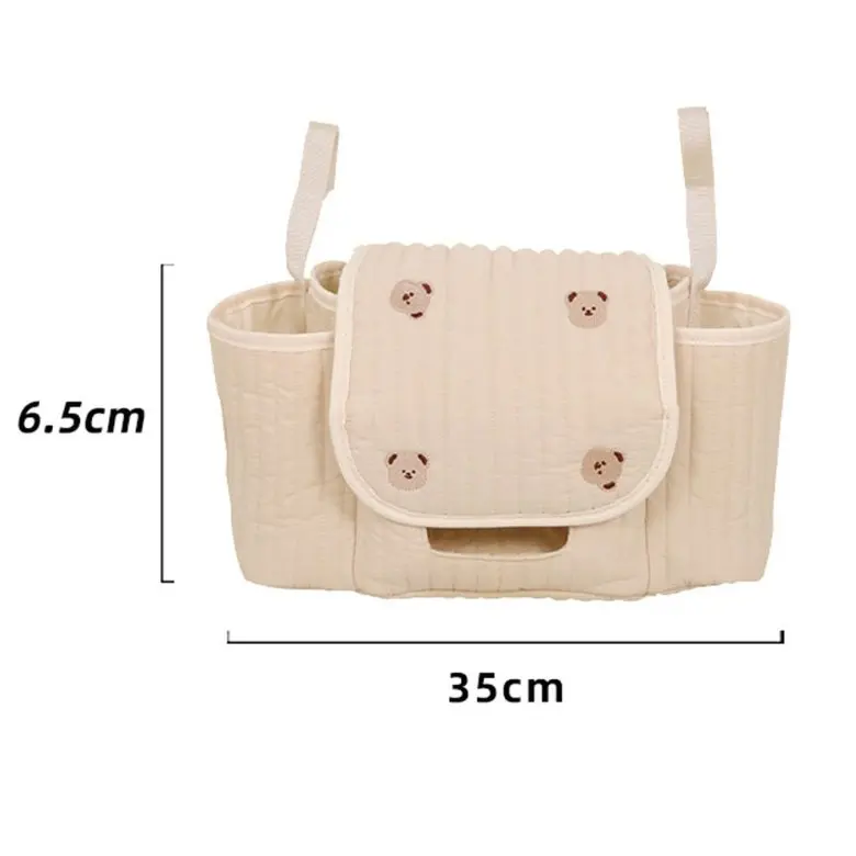2024 Popular Large Luxury Stroller School Bag For Kids Sewn Fabric Stroller Bag For School Trolley Bag