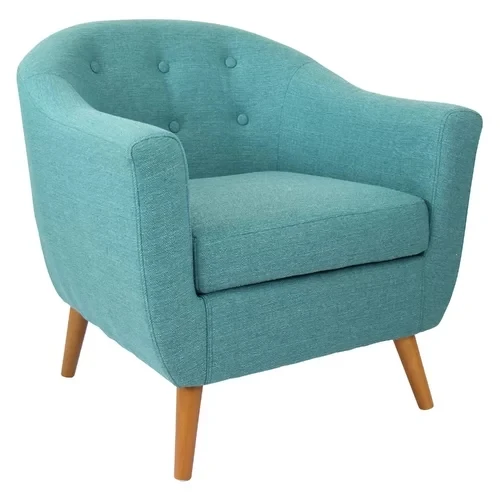 
classic fabric accent chair 