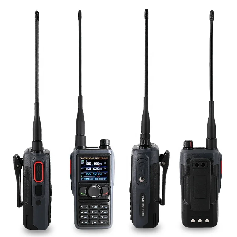 2024 Wholesale Waterproof Marine 10watt Hy Power Walkie Talky Portable Am Fm Uv Vhf Handheld Walkie Talkie Two Way Radio