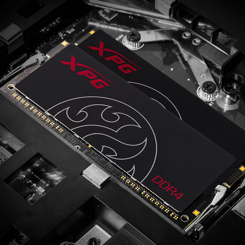 Память для ноутбука ADATA DDR4 3000 МГц 16 ГБ, Классическая компьютерная фиолетовая серия ram для игр
