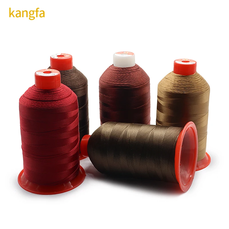 Wholesale High Tenacity Tex70 210D/3 100% Nylon Bonded Thread For Leather Furniture