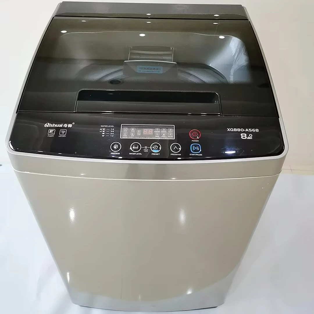 Hot sale best quality 8kg top loading  fully auto washing machine