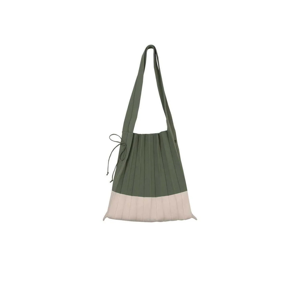 Wholesale Pleated Design Folded Tote Bag Collision Wool Knitted Handbag Personalized Patchwork Ladies Shopping Bags