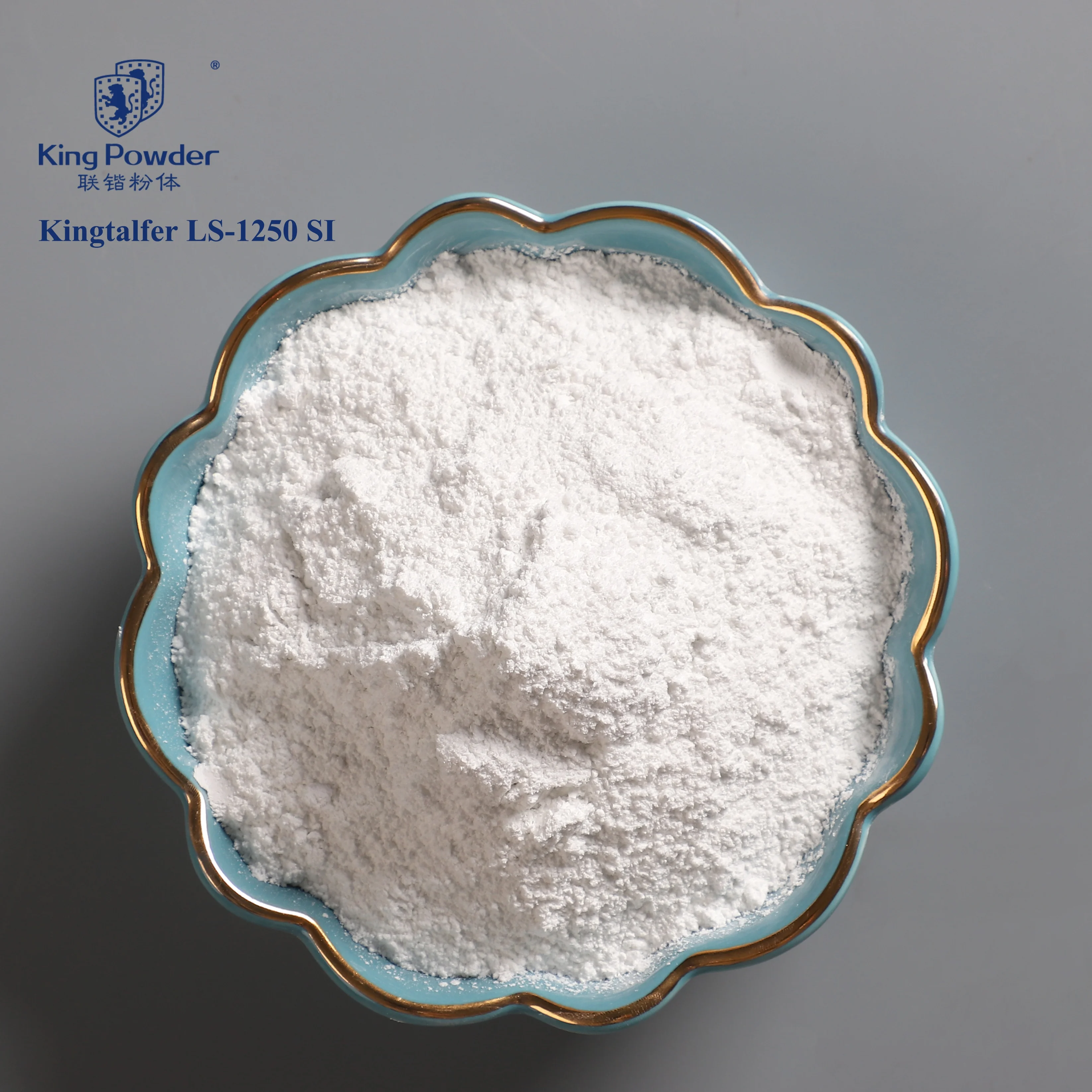 Kingtalfer LS-1250 SI hydrophobic 8um cosmetic grade high purity talc