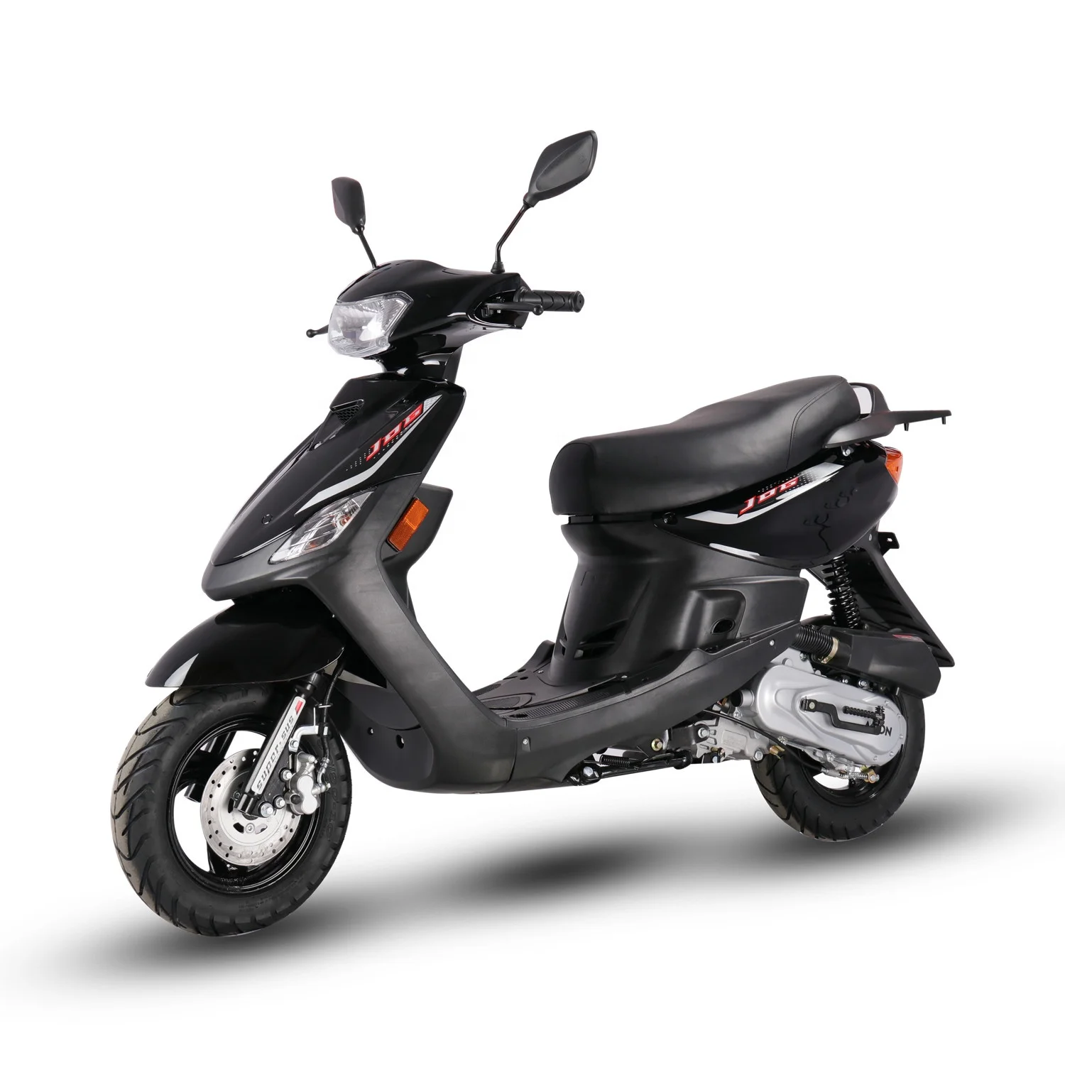 
50cc JOD 2 Gas Scooter Max Body Tank Engine Wheel Color Brake Material Tire Size Speed Disc Place Stroke Standard Capacity JIA 