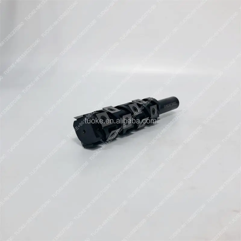 TUOKE 16x30x100 Woodworking Tools for Spiral Cutter Edge Trimming Cutter