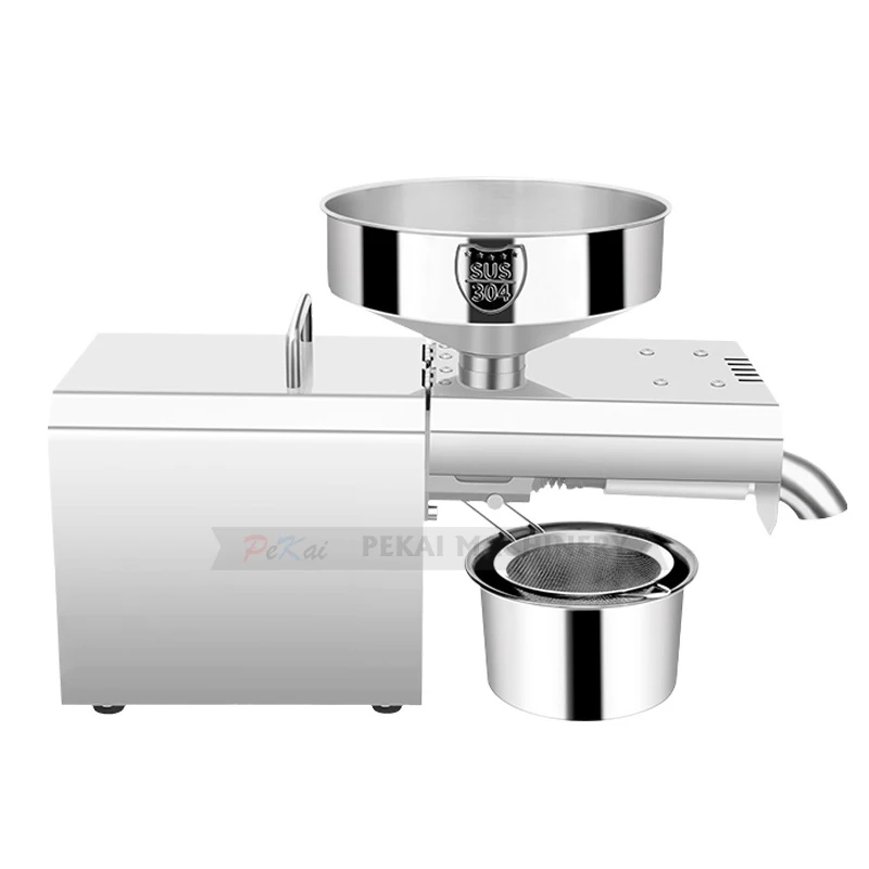Sunflower Peanut Soybean Oil Press Machine Commercial Stainless Steel Oil Extractor