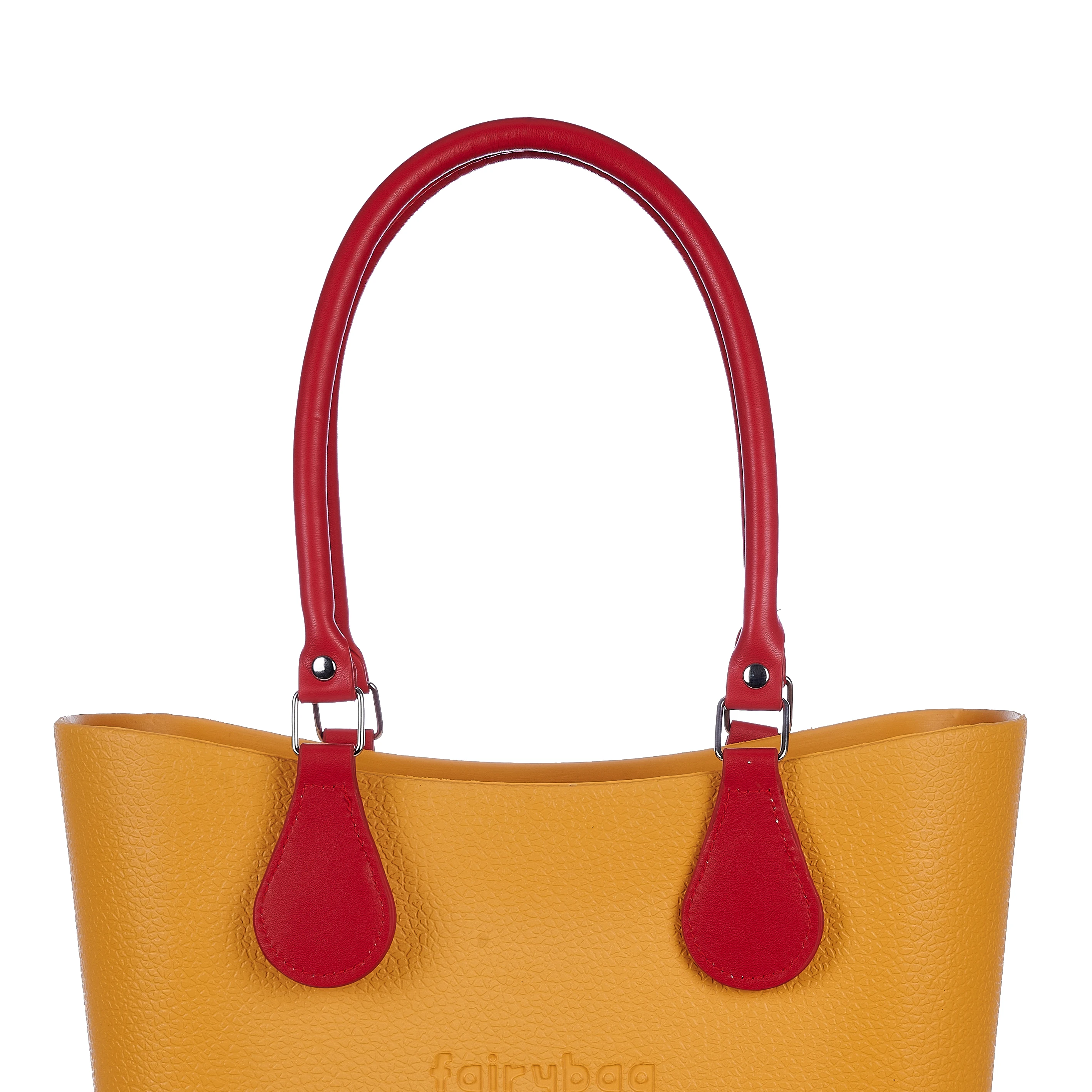 New Wholesale EVA Obag Shopping Bag Assembling Fairybag Accessories PU Long Handle Shoulder Strap