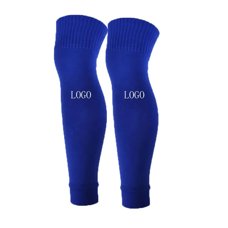 
Popular footless socks custom logo sport compression football socks 
