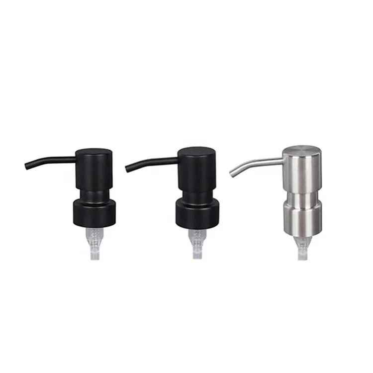 28/400 customizable stainless steel pump bottle hand push body shampoo soap dispenser lotion pump