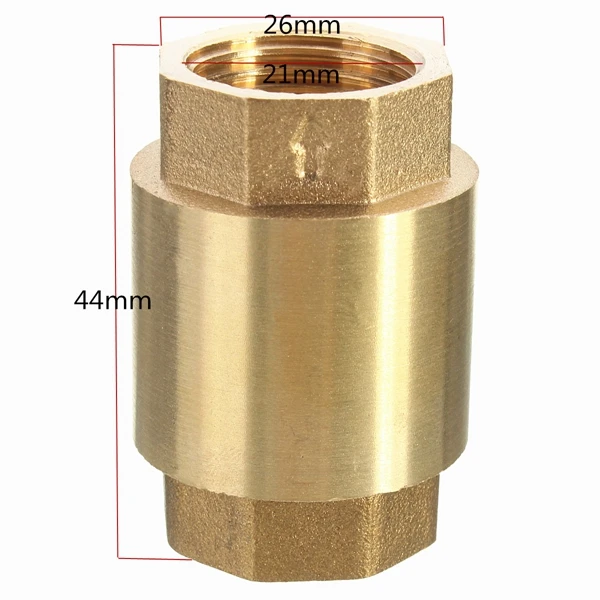 Латунная пружина, обратный клапан воздушный латунный стержень обратный клапан