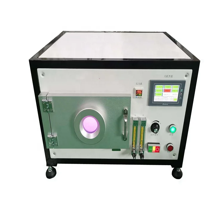15L Square Plasma Surface Processor Vacuum Plasma Cleaner for Plasma Cleaning, Etching, Surface Treatment with air , O2, N2, Ar