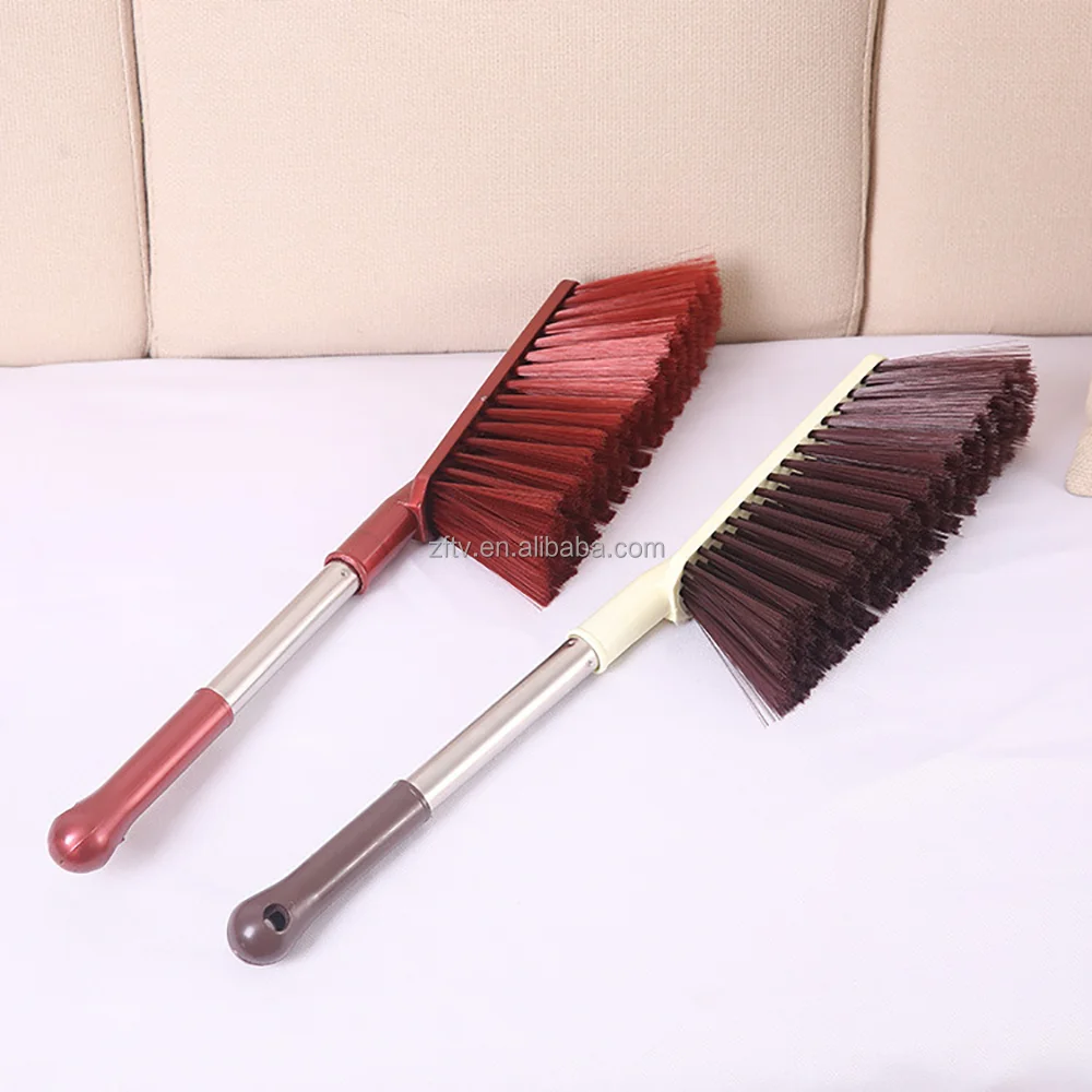 Table Cleaning Brush with Plastic Handle Bed Broom Customized Logo Floor Brush Household