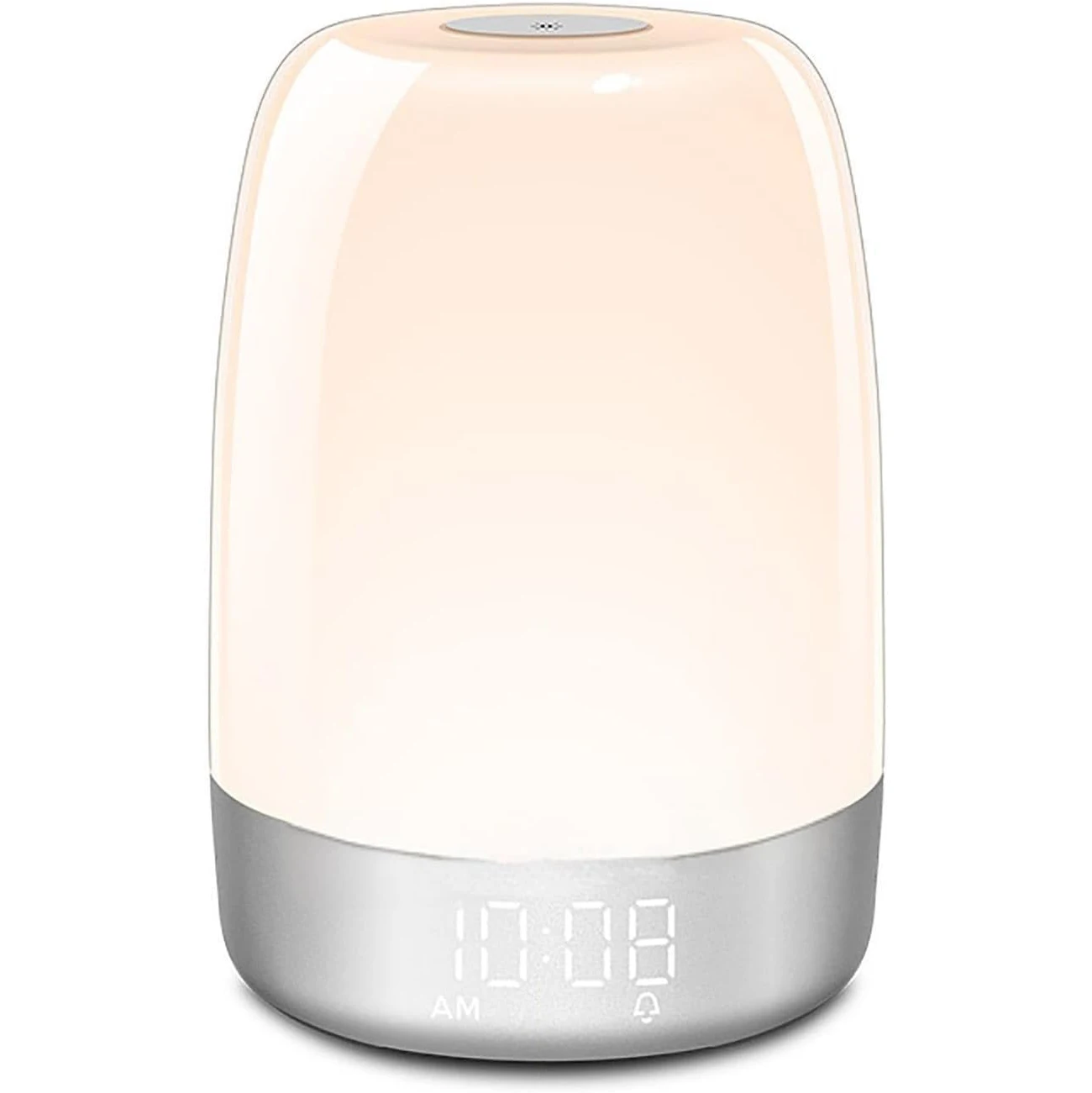 hot sale Lamp Sunrise Simulation Wake Up Light Alarm Clock Night Light with colorful light