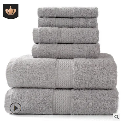 Amazon Hot Sale Gift Towel Set Turkish Towel Set Cotton Bath Towel Set