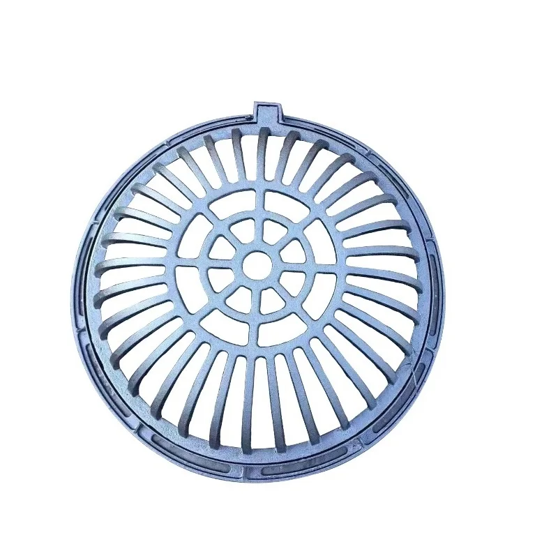 Chinese manufacturer price En124 standard Overflow well ductile cast iron manhole covers