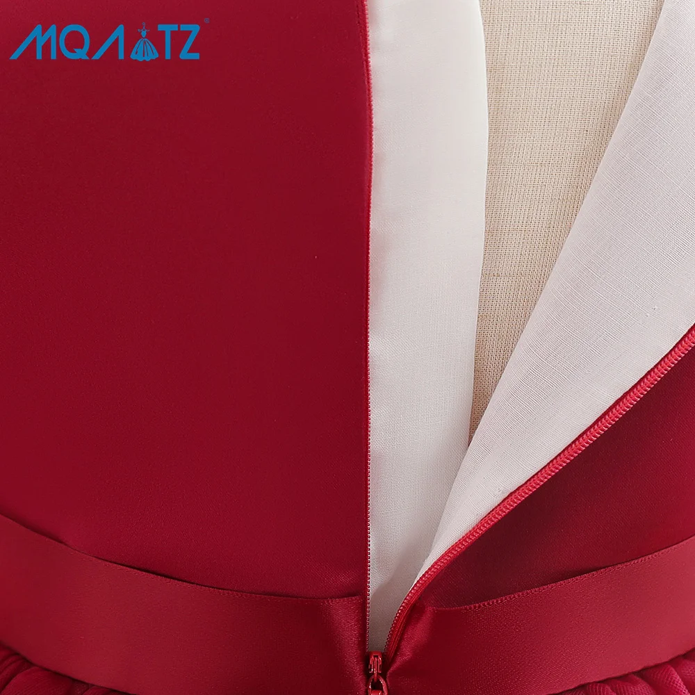 MQATZ High Quality Little Girl Dress Baby Girl Cake Style Layered Frock Toddler Net Tutu Party Dress