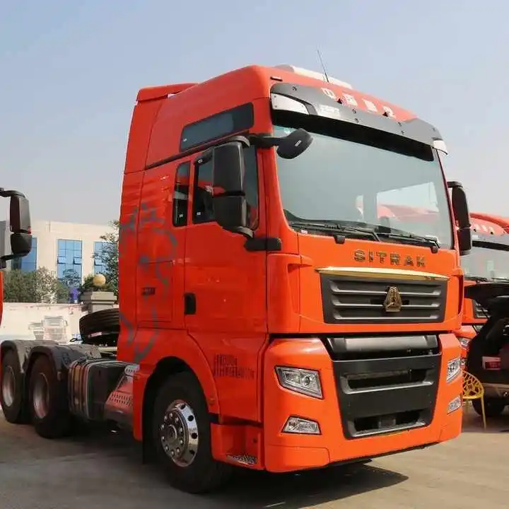 Оригинальный новый трактор Sitrak 6X4 C7H 430-480hp мужской двигатель Евро 3 и 5 автоматическая коробка передач LHD продажа тяжелых грузовиков
