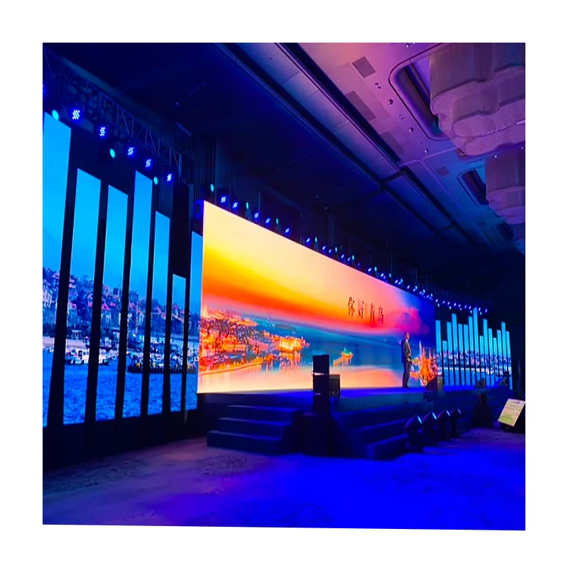 New Launch Indoor High Brightness Digital Signage And Displays Custom Pixel Video Wall Cabinet Led Panel Display Screen