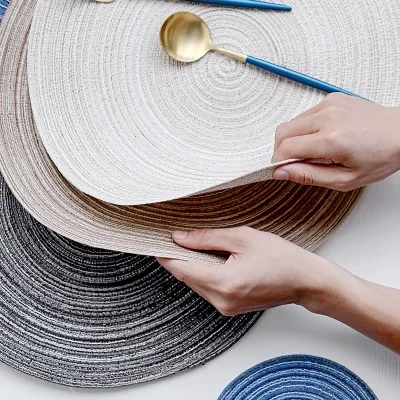 silver placemats pvc 38cm round pvc placemat kitchen dining table mats