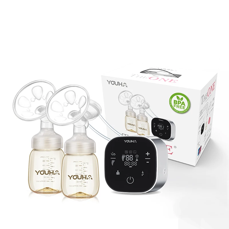 Double Electric Breast Pumps Electric Breast Milk Extractor Breast Pump Breastfeeding Bottle Silicone Baby Bottles Nipple Sucker