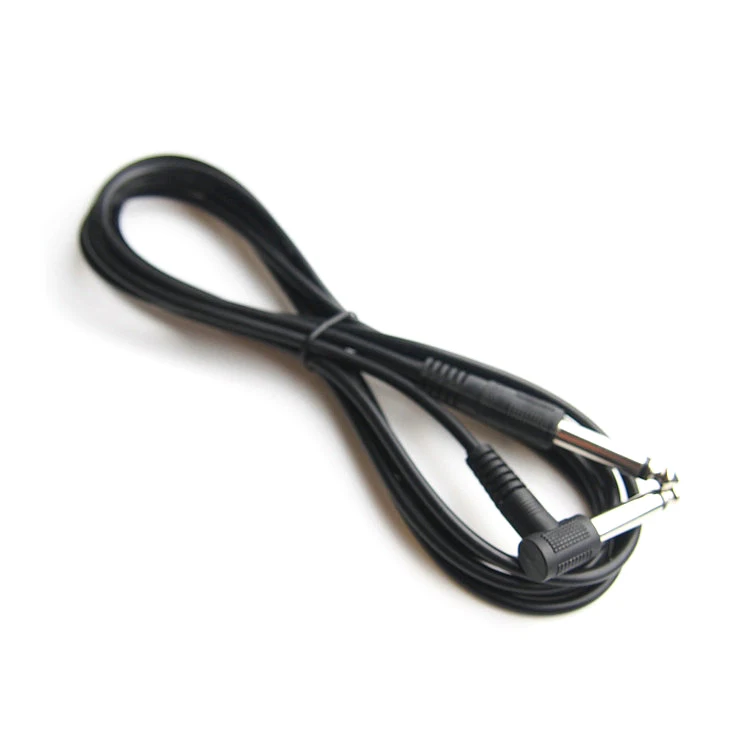 Factory Directly Supply Instruments Cable 3m Black Guitar Cable 6.5mm Jack