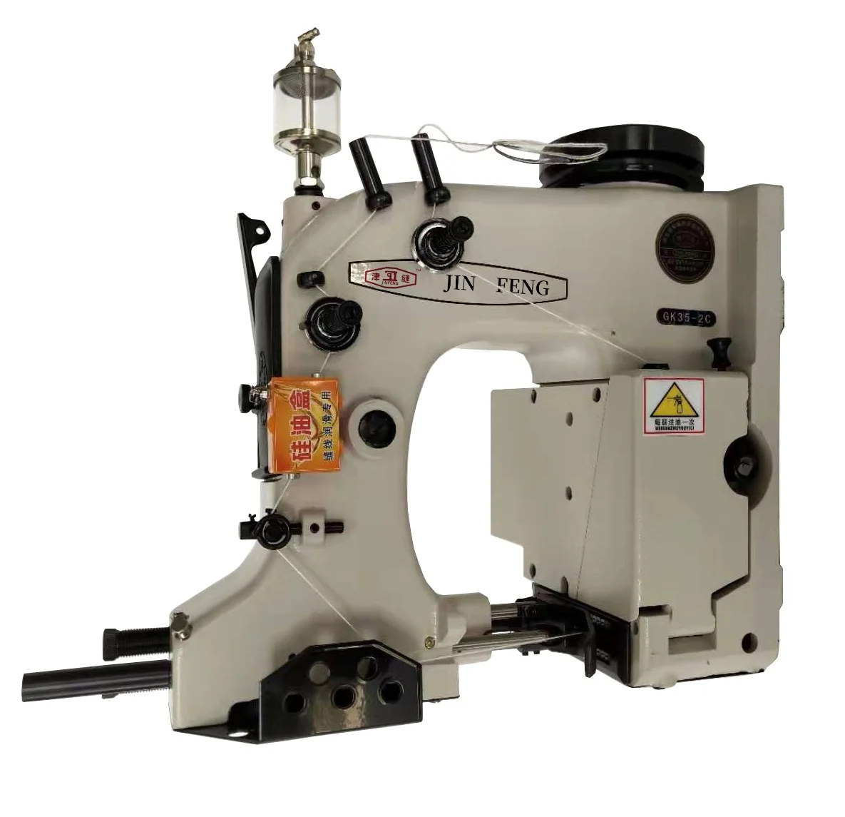 Hebei jinzhifeng automation GK35-2C for grain, chemical, port, building materials, etc bag closing machine